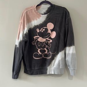 Disney Tie Dye‎ Mickey Mouse Sweatshirt, Size XL